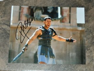 Russell Crowe Signed / Autographed 8x10 Photo W/coa Gladiator 2