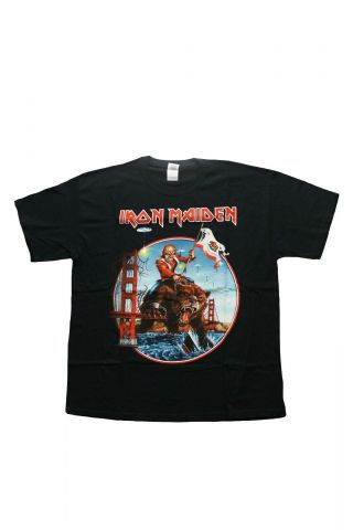 Iron Maiden 2012 Maiden England OFFICIAL California tour t shirt rare vintage XL 2