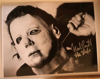 Nick Castle Michael Myers Halloween Signed Authentic Autographed 11x14