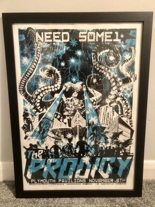 The Prodigy ‘no Tourists’ Plymouth Tour Poster Jacknife Prints Liam Keith Maxim