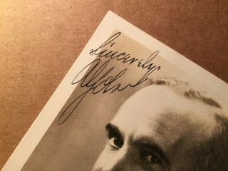 Al Jolson Rare Vintage Autographed Photo The Jazz Singer 4