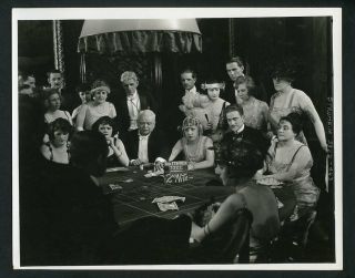Erich Von Stroheim " Foolish Wives " Scene Proof Vintage 1922 Dblwt Photo