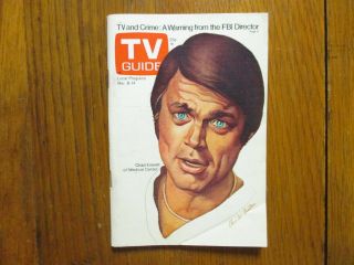 March 8 - 1975 TV Guide (DAVID McCALLUM/THE INVISIBLE MAN/JOHN DENVER/CHAD EVERETT 4