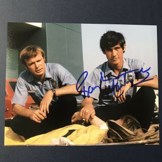 Randolph Mantooth Hand Signed 8x10 Photo Actor Autographed Emergency Show