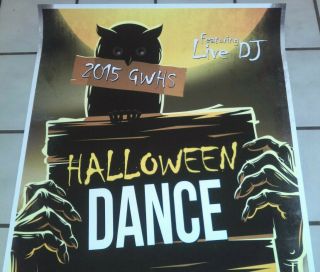 SCREAM - Television Show Screen Prop Halloween Dance Poster Horror TV Rare 2