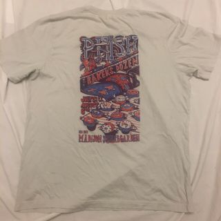 Phish Bakers Dozen Tour Show Shirt Grey Mens XL 2017 York Madison Garden 5