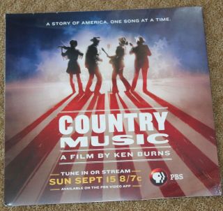 Country Music: A Film By Ken Burns O.  S.  T.  Vinyl Press Gift Record Album Lp