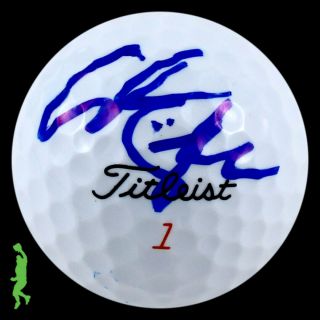 Adam Sandler Autographed Titleist Masters Logo Golf Ball Happy Gilmore Jsa
