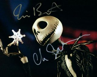 Chris Sarandon Tim Burton Signed 8x10 Autographed Photo Picture With