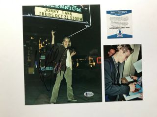 Jonny Lang Rare Signed Autographed 1997 Early 8x10 Photo Beckett Bas Cert