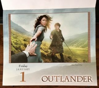 Outlander 2016 Boxed Daily Calendar Sellers Publishing Inc.  Day By Day No Box