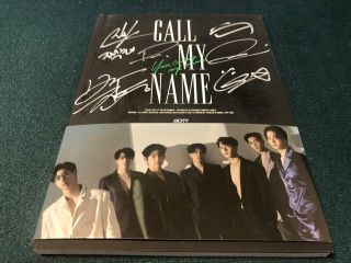 Got7 Album Autograph All Member Signed Promo Album Kpop 2 - 2