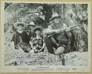 Charles Bronson,  Magnificent Seven 1960 B&w Autographed Movie Still