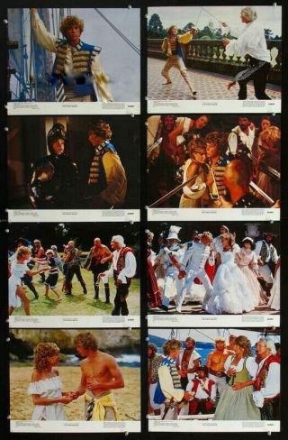 The Pirate Movie 11x14 Lobby Card Set Of 8 1982 Kristy Mcnicol