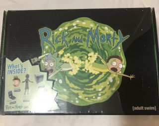 Rick And Morty Adult Swim Complete Loot Crate Exclusive Box Set Nib Culturefly