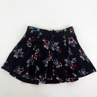 Miranda Lambert Cotton Candy La Black Floral Print Side Zip Skirt Size M