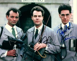 Ghostbusters Dan Aykroyd,  2 Signed 8x10 Photo Pic Autographed Picture With