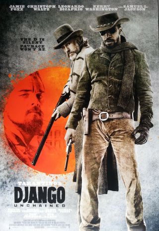 Django : Unchained Intl A Double Sided Movie Poster 27x40