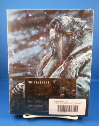 FILMARENA THE REVENANT (Blu - Ray) STEELBOOK E2 JOHN FITZGERALD (863/1000) 2