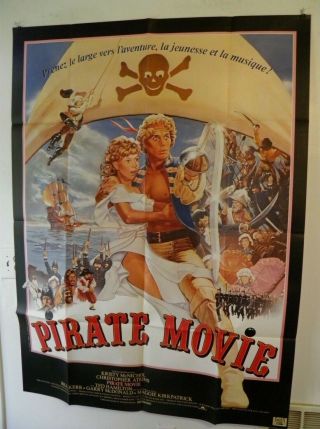 Pirate Movie Large French Poster 47 By 63 1982 Kristy Mcnichol Gilbert Sullivan