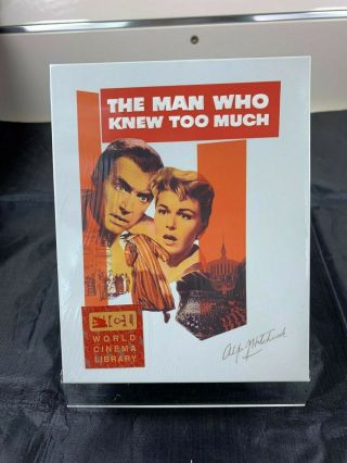 The Man Who Knew Too Much Bluray,  Hitchcock,  China Wcl Mlife Edition,  New/sealed