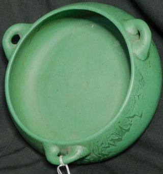 Antique Roseville Art Pottery Egyto Bowl Rozane Chloran Matte Crafts Matte Green 2