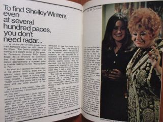 Jan.  6 - 1973 Tv Guide (belinda Montgomery/shelley Winters/1972:how It Looked On Tv
