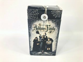 1991 The Addams Family Pop - Up Thing Greetings Paramount Pictures