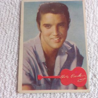 Elvis Presley 1956 (bubble/topps) Bubble Gum Card - 2 Checklist -