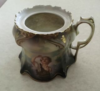 Antique R S Prussia Melon Eater Cup Marked