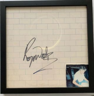 Roger Waters Pink Floyd The Wall Autographed - Framed - Signed Record Album