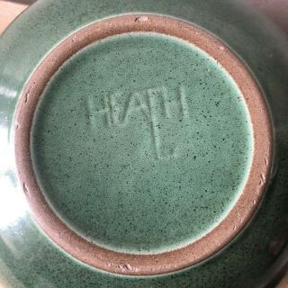 Lovely Heath Ceramics Sausalito Sage Green Covered Vegetable Mid Century Modern 7
