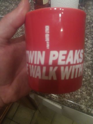 Twin Peaks: Fire Walk With Me Coffee Mug /Cup RARE PROMO 3