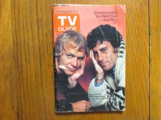 Nov - 1975 TV Guide (BONNIE VAN DYKE/ROBERT REDFORD/CHER/SALLY STRUTHERS/DAVID SOUL 5