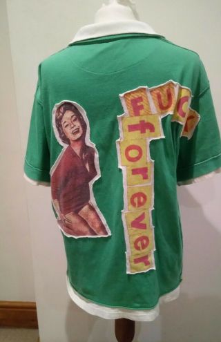 Very Rare Jamie Reid F××× Forever Sex Pistols T Shirt Vivienne Westwood Interest