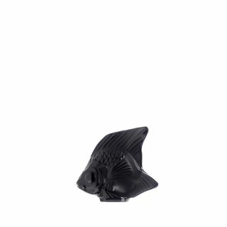 Lalique Fish,  Black