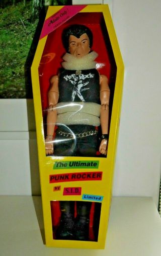 Sid Vicious Action Man Figure Doll Vivienne Westwood 1998 Sex Pistols Rare F367