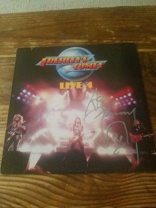 Ace Frehley (kiss) Authentic Signed Frehley 