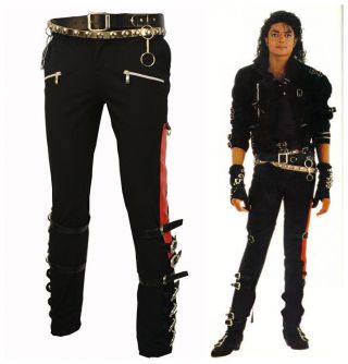 Must Have Michael Jackson Mj Bad Trousers Costume For Gift Xmas