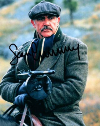 Sean Connery Autographed 8x10 Signed Photo Picture Pic And