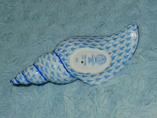 Herend Hungary Blue Fishnet Small 5 