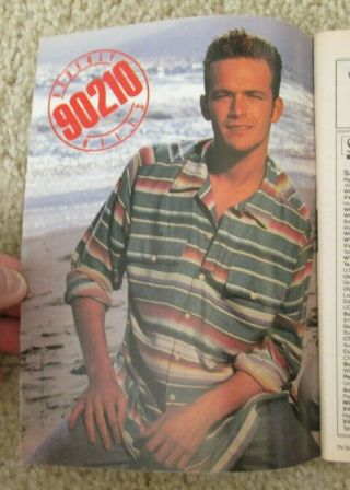 90210 JASON PRIESTLEY Shannen Doherty LUKE PERRY rare 1992 Canadian TV Guide 2