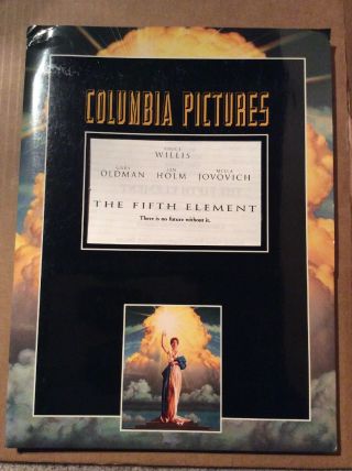 1997 The Fifth Element Columbia Pictures Movie Press Kit Set