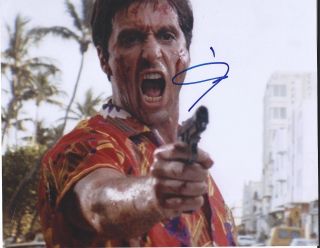 Al Pacino Signed Autographed 8x10 Photo Tony Montana Scarface 1