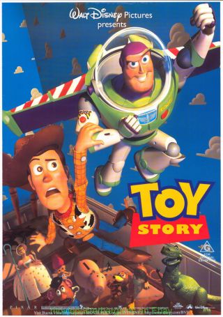 Toy Story Movie Poster Australian One Sheet Disney Animation
