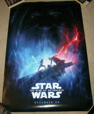 Star Wars The Rise Of Skywalker Us Theatrical One - Sheet Poster 27x40