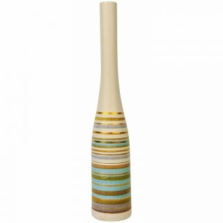 Sascha Brastoff Tall Mid - Century California Modern Ceramic Vase