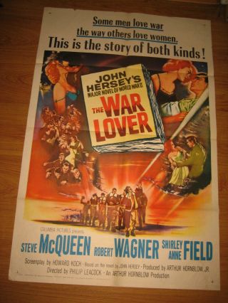 The War Lover 1sh Movie Poster