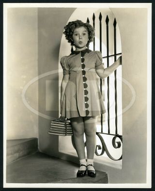 Scarce 1937 Cinderella Frock Files Photo - Shirley Temple School Dress