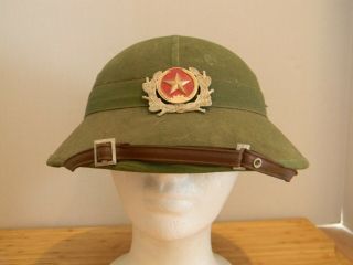 Nva Long Sleeve Shirt And Pith Helmet Worn In The Hit Film " We Were Soldiers "